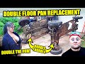 Double vw floor pans replacement in under 45 minutes   04