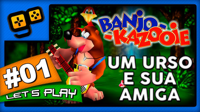 Detonado Completo 100%] Banjo-Kazooie #1 - KAZOOIE EXALTADA! 