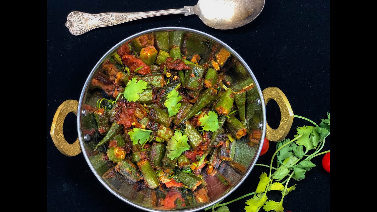 Indian Masala Bhindi Recipe - YouTube