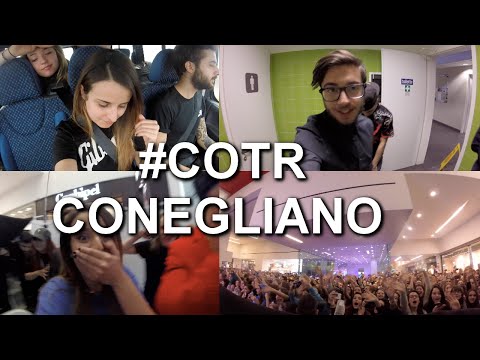 TORTA IN FACCIA A MICHELE BRAVI #COTRConegliano || K4U Vlogs.
