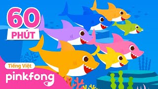 [Tiếng Việt + Tiếng Anh] Cá Mập Con và hơn thế nữa | Tuyển tập | Baby Shark Pinkfong Nhạc thiếu nhi