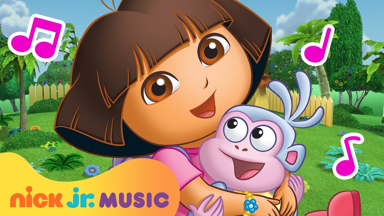 Dora the Explorer Theme Song w/ Lyrics! | Sing Along Preschool Songs ...