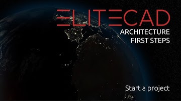 [02] ELITECAD ARCHITECTURE - First Steps - Start a project