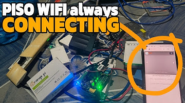PISO WIFI CONNECTING ISSUE OR PROBLEM 2025
