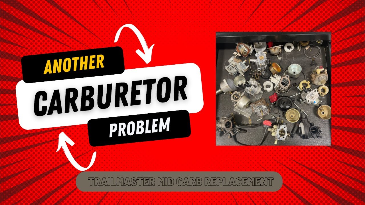 CARBURETOR CARB FOR GO KART BUGGY TRAILMASTER MID XRS XRX 168CC - Foto 4