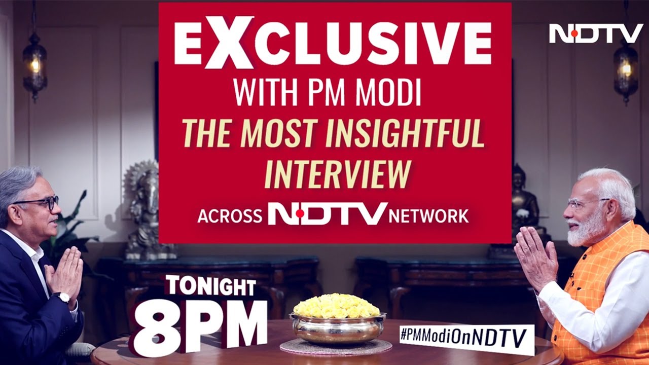 NDTV Exclusive: PM Modi In Conversation With NDTV's Sanjay Pugalia On The Big 2024 Elections