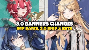 3.0 TRIPLE BANNERS! 3.0 BETA, DRIP MARKETING DATES & MORE - Wuthering Waves 