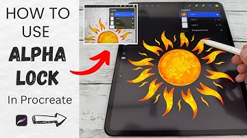 How to Use Alpha Lock in Procreate | Easy Beginner Tutorial