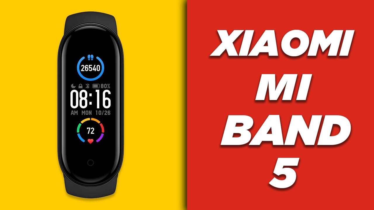 mi band 5 funções novas