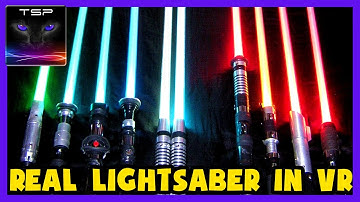 Jedi Lightsaber training (Rookie 2 Master) in Virtual Reality with HTC Vive