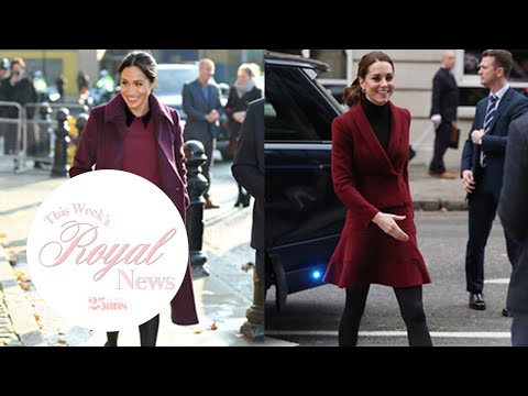 キャサリン妃とメーガン妃、同日公務で同系色ファッション！| Royal News | 25ans