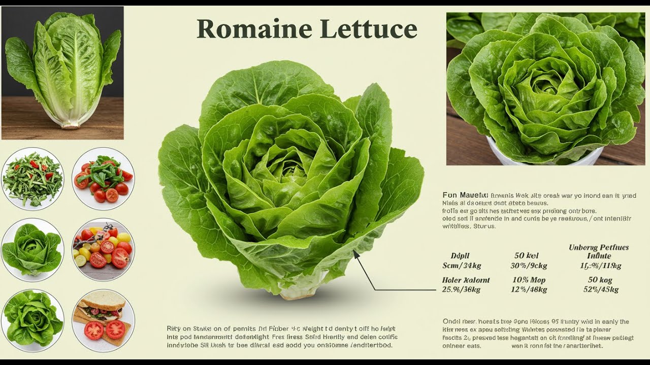 Benefits of Romaine Lettuce | Nutrition Facts & Wellness Tips - YouTube