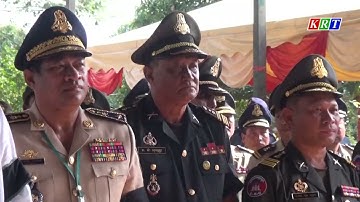 Lễ tiễn, bàn giao hai cốt liệt sĩ hy sinh trong các thời kỳ chiến tranh ở Campuchia về nước