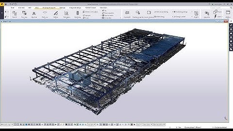 Tekla Structures 2018 New Feature - Point Clouds