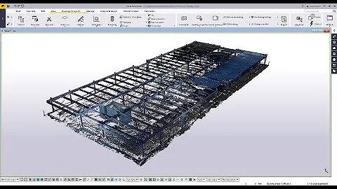 Tekla Structures 2018 New Feature - Point Clouds