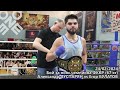 Александр ЛУСПАРЯН vs Егор БУЛАТОВ (бой за чемпионский пояс ФККР)