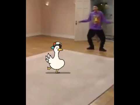 Dancing duck - YouTube