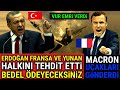 MACRON FRANSIZ UÇAKLARINI GÖNDERDi ERDOĞAN VUR EMRİ VERDİ.