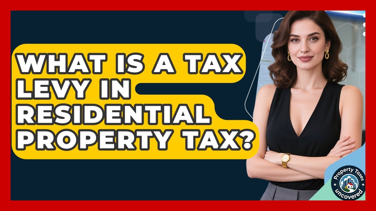 What Is A Tax Levy In Residential Property Tax? - Property Taxes Uncovered