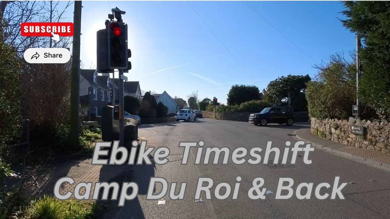 EBike Timeshift To Camp Du Roi & Back