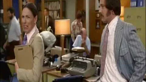 Anchorman ''smells like big foots dick!''