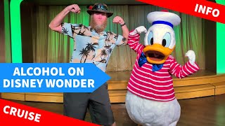 Disney Wonder Alcohol in Austraila 2025 - Everything you need to know
