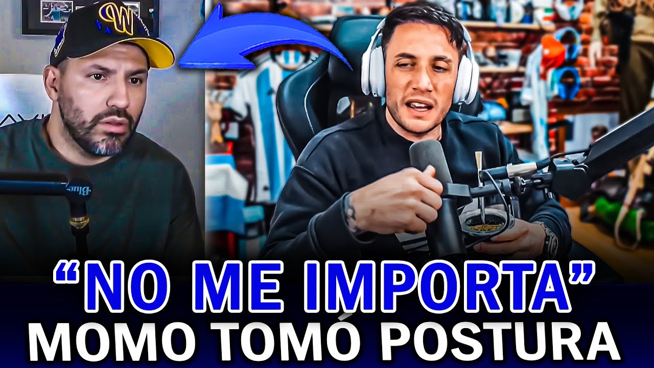 MOMO ¡TOMÓ POSTURA! tras las "BROMAS" del KUN AGÜERO en SU CONTRA