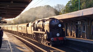 L34028 Eddystone Passes Berkhamsted On The Great Britain Xviii Railtour - 25Th April 2026
