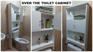 Over the Toilet Cabinet | How to Build a Bathroom Cabinet