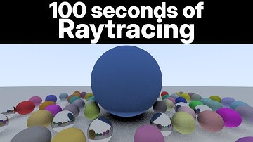 Raytracing in 100 seconds