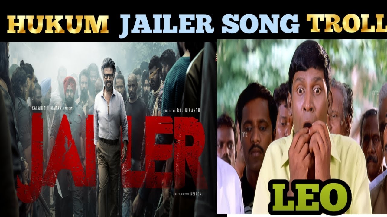 Hukum - Jailer Second Single | Hukum Song Troll | 