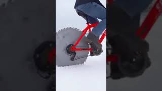 Epic Cycling on Ice🔥(icуcycle) #Shorts #Ride #Cycling