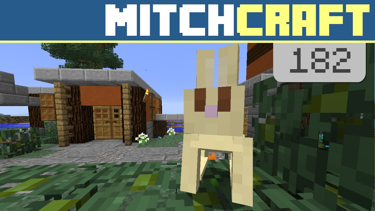 How to Kill Bunnies Mitch Plays Minecraft Ep 182 YouTube
