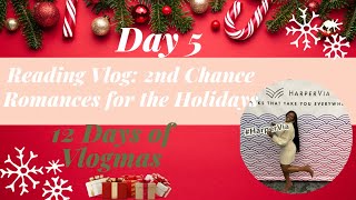 Reading Vlog- Reading 2nd Chance Holiday Romances | Publishing Party- Vlogmas Day 5
