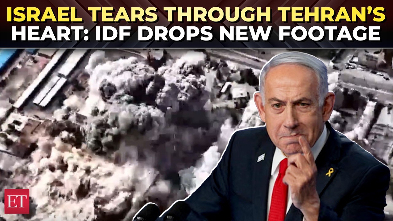 Israel ‘destroys Tehran’s heart’: IDF releases new video of how it shattered Iran’s defense network