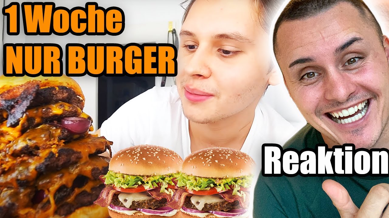 ER isst 1 WOCHE NUR BURGER 🤯🍔🍔🍔 I The Franklin Reaktion