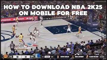 HOW TO DOWNLOAD NBA 2K25 ON MOBILE FOR FREE(IOS)
