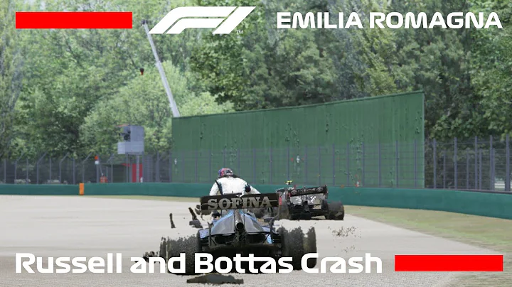 Bottas and Russell Crash - Emilia Romagna 2021 (AC Remake)
