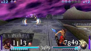 Dissidia : Final fantasy : Jecht Vs Cloud (Ultime,lvl 150)