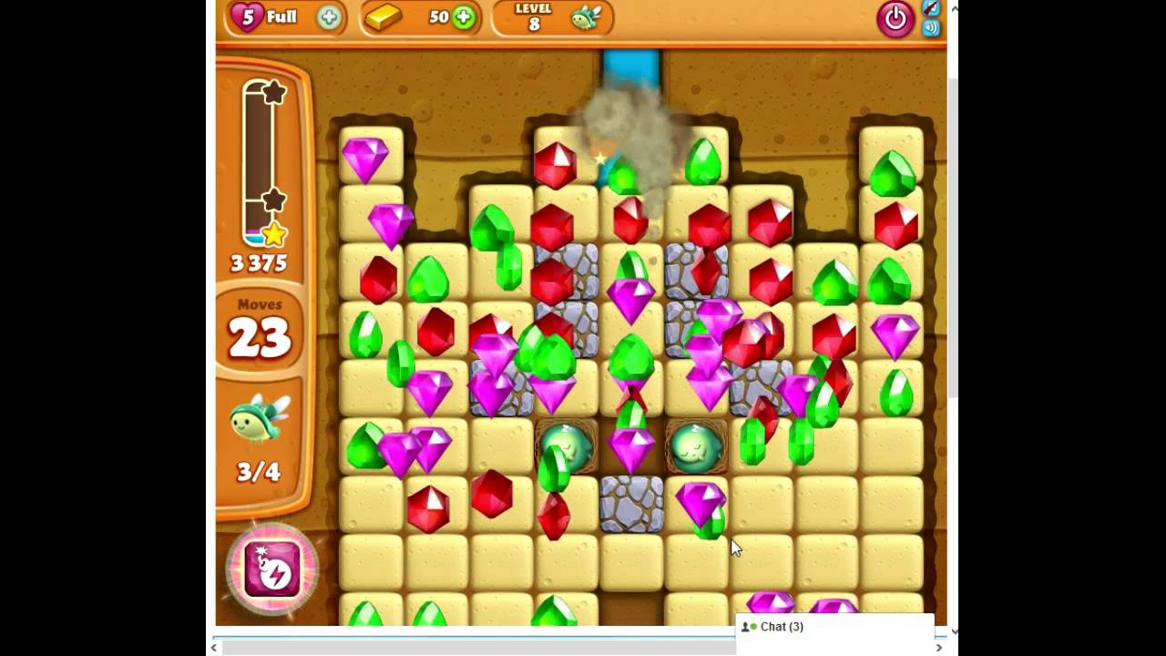 Diamond Digger Saga level 8 😈