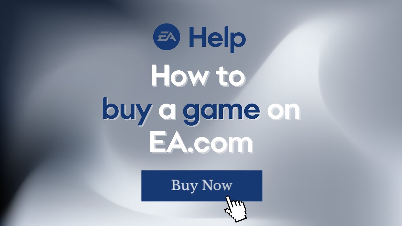 How to buy a game on EA.com