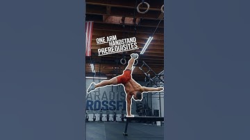 One arm handstand training - do you have what it takes? #onearmhandstand
