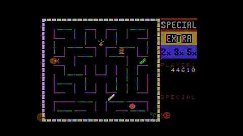 Lady Bug on ColecoVision Special Vegetable Harvest & Extra
