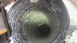 Stainless chimney liner fail (corrugated) 🤢