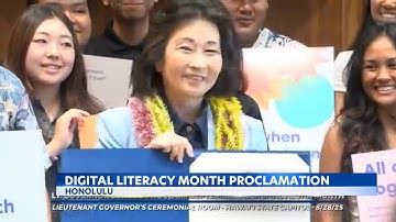 Digital Aloha Month launched by Lt. Gov. Luke in Hawaii