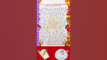Preparing for the Examination - Paragraph Writing ✍️ | #shortsvideo #paragraphwriting