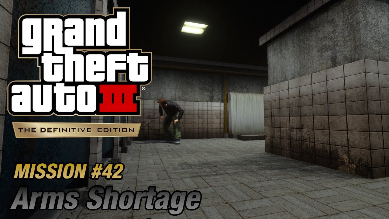 GTA 3 Definitive Edition Mission 42 Arms Shortage YouTube