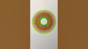 Satisfying ASMR Spiral Art | Soothing Spirograph Sounds for Calm! #art #shorts #spirograph #asmr