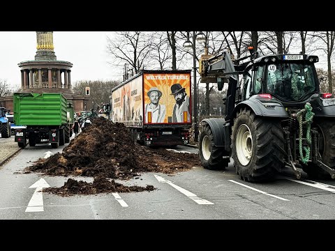 SO EIN MIST!!! Traktor-Demo in Berlin