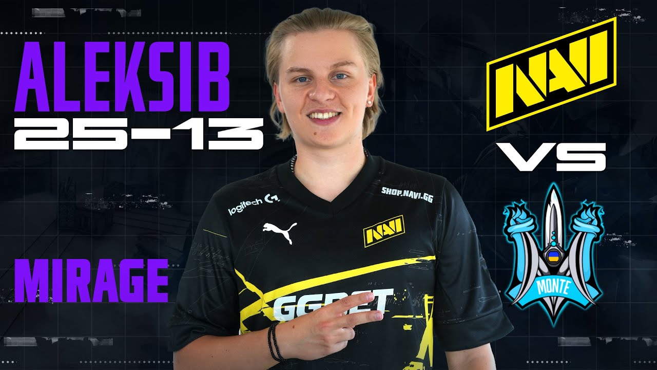 NAVI POV: Aleksib vs Monte at ESL Pro League S18 - YouTube
